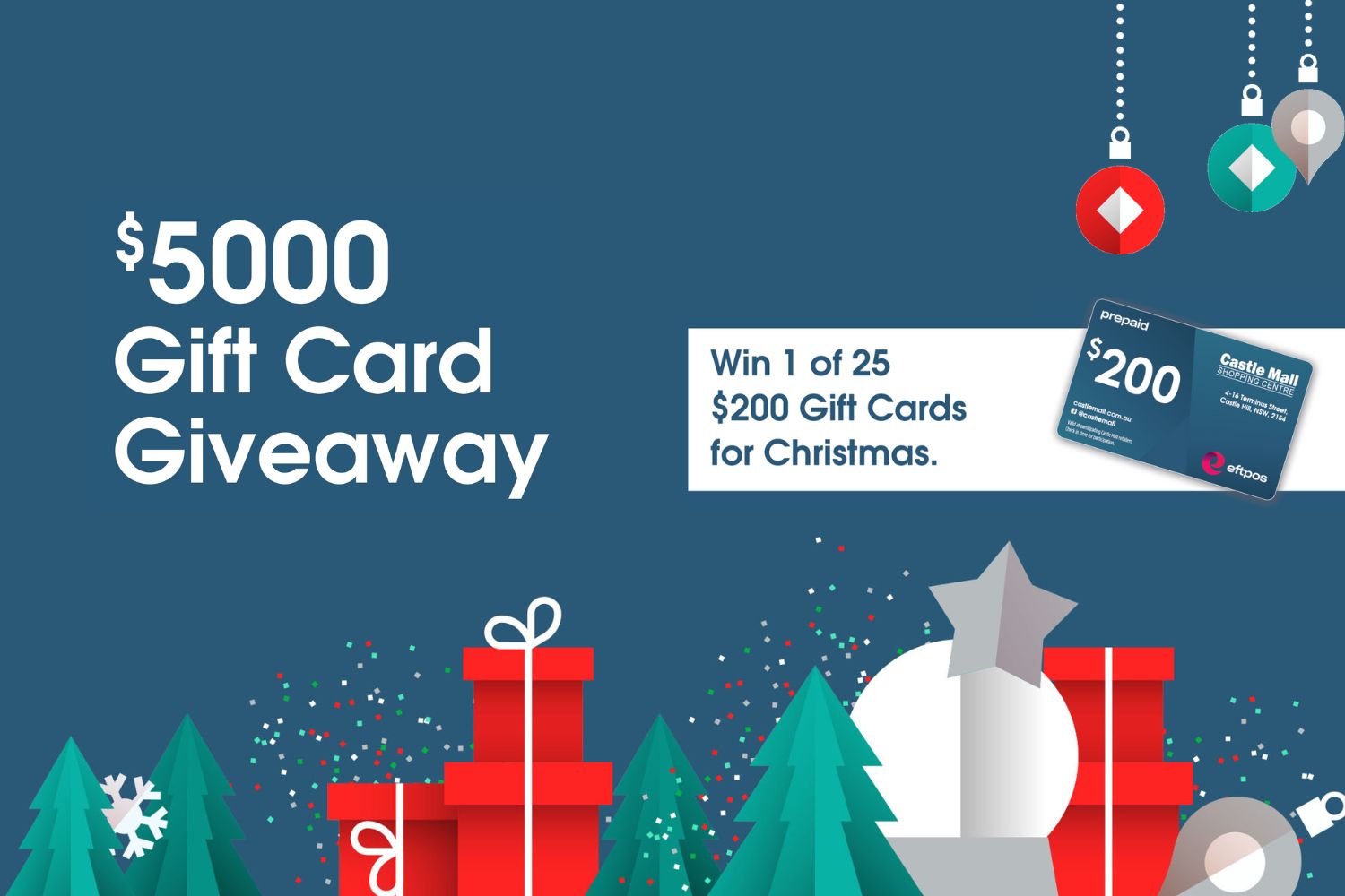 $5000 Gift Card Giveaway!